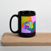Band Of Musicians Black Glossy Mug - Beyond T-shirts